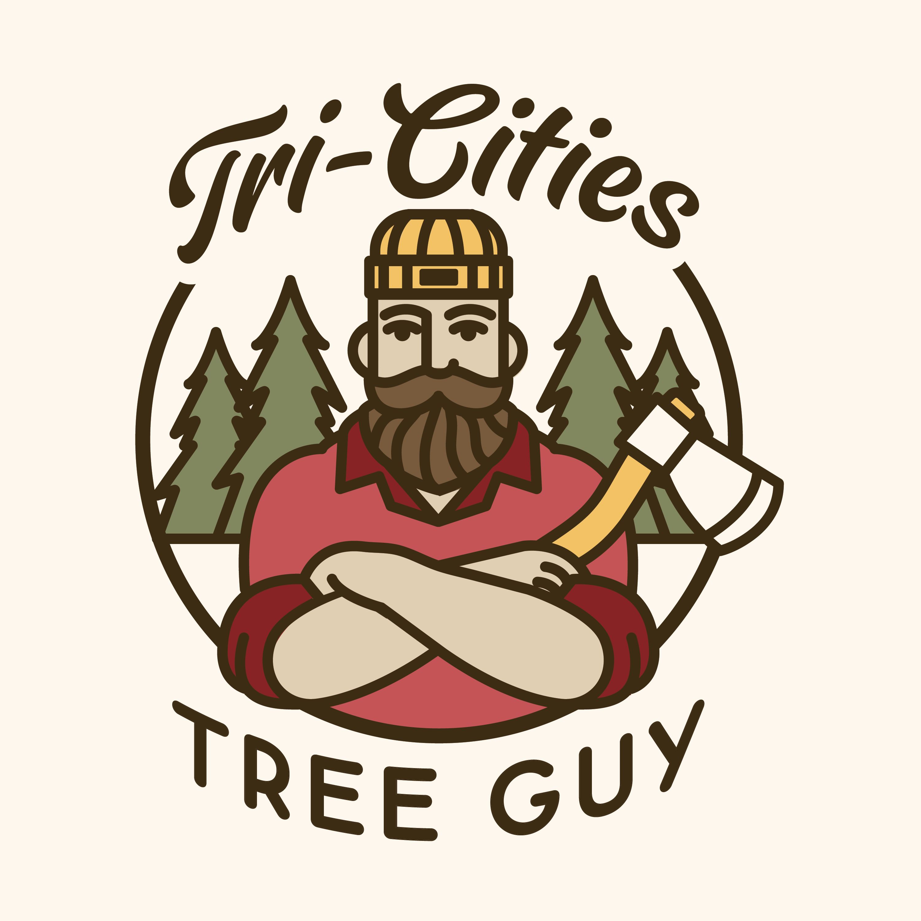 Tri Cities Tree Guy Logo